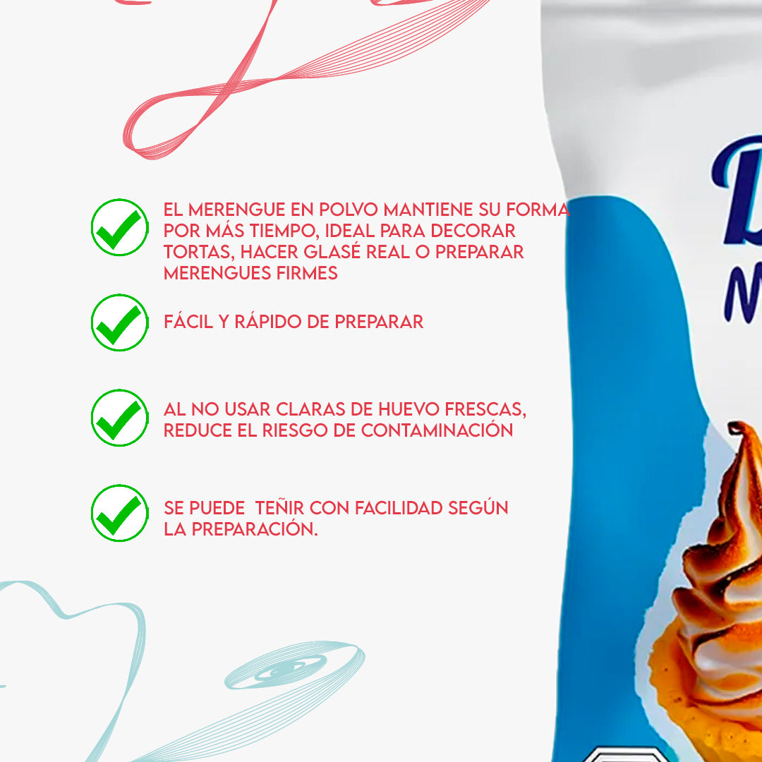 Merengue en Polvo DELICE 500g