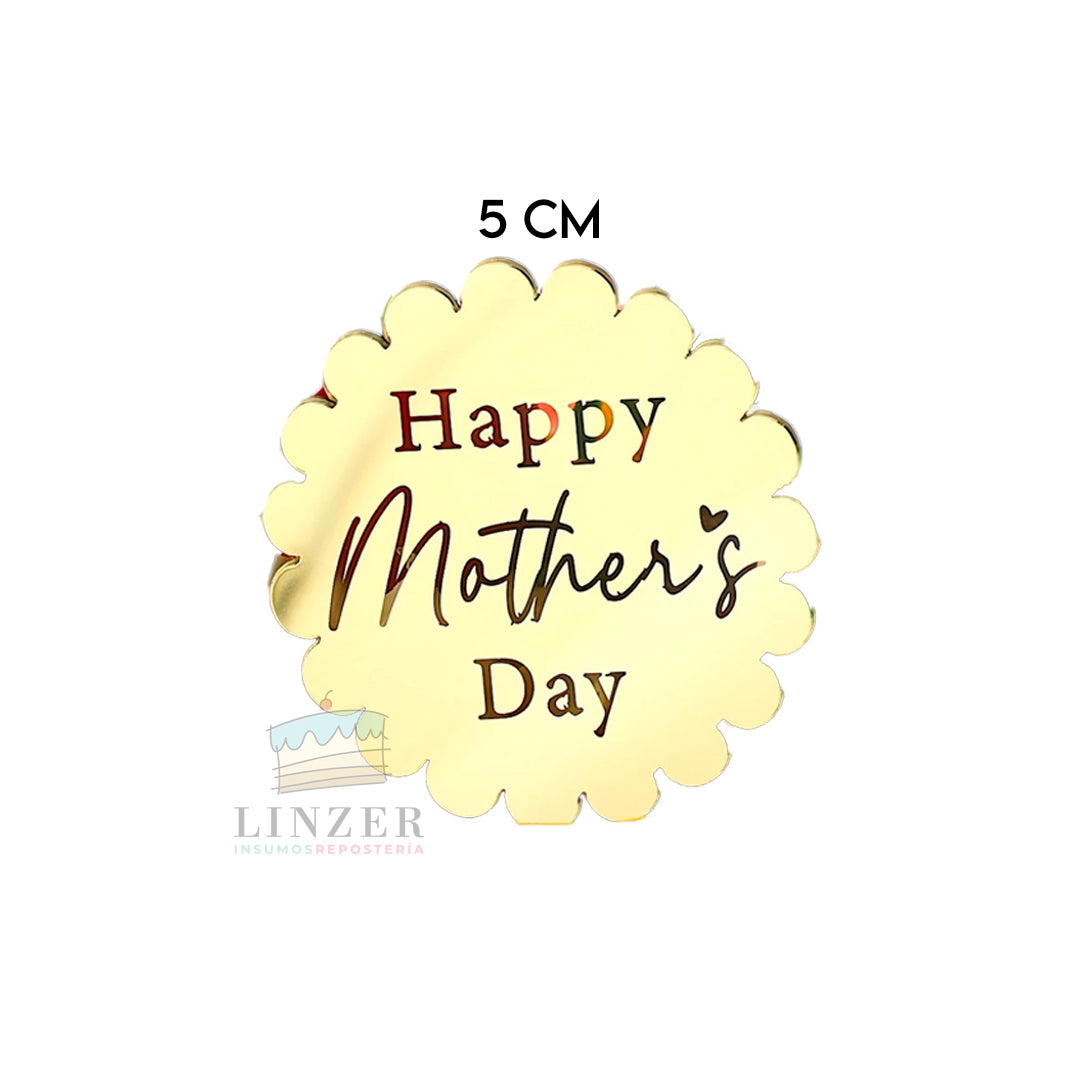Toppers para Cupcakes - Día de la madre