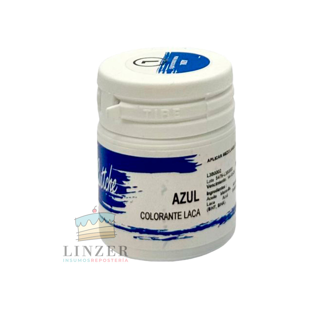 Colorante para chocolate azul