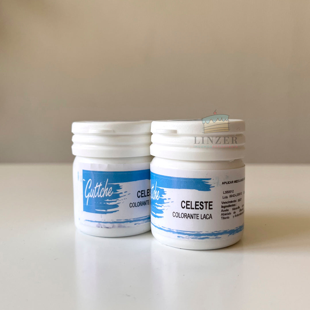 Colorante para chocolate Celeste