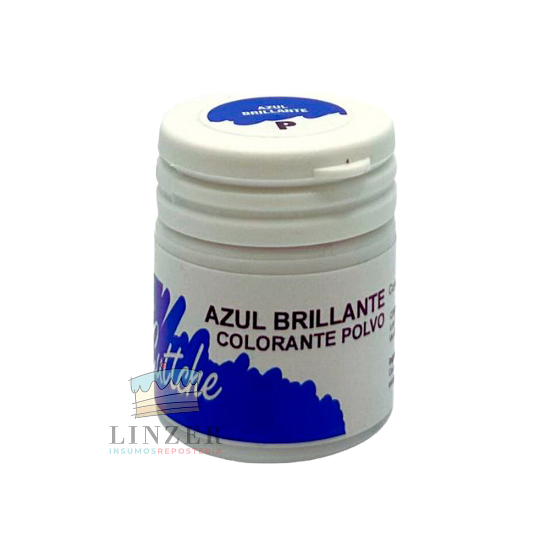 Colorante en polvo Azul brillante