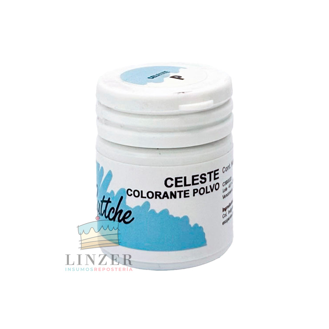 Colorante en polvo Celeste