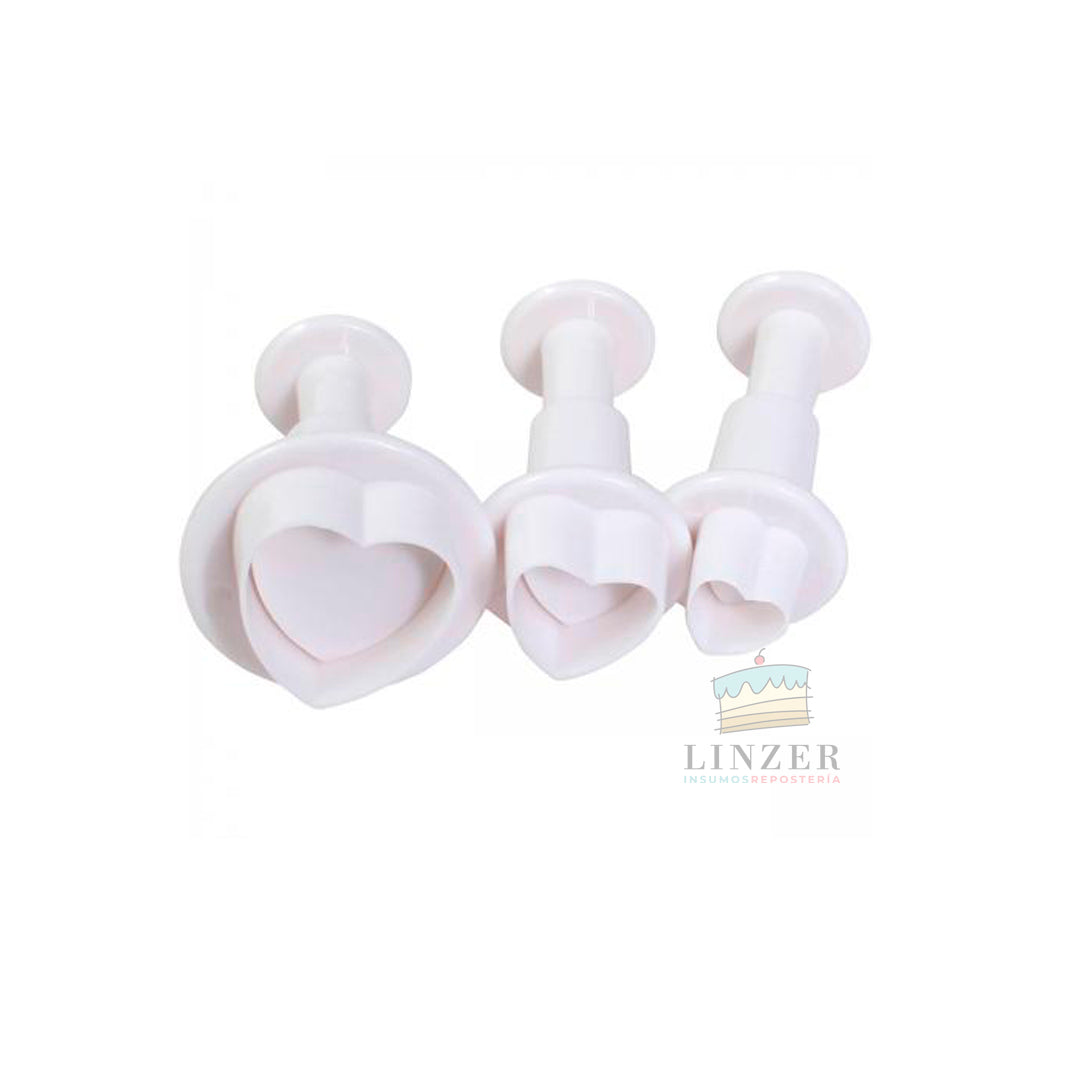 Moldes de Corazones con Expulsor