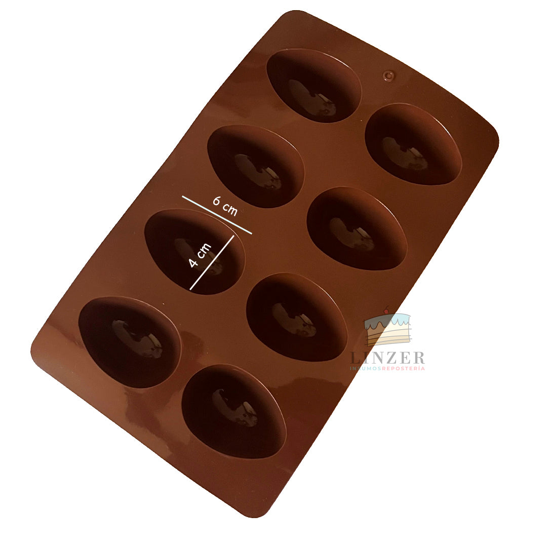 Molde de silicona para huevitos de pascua 🐣🍫