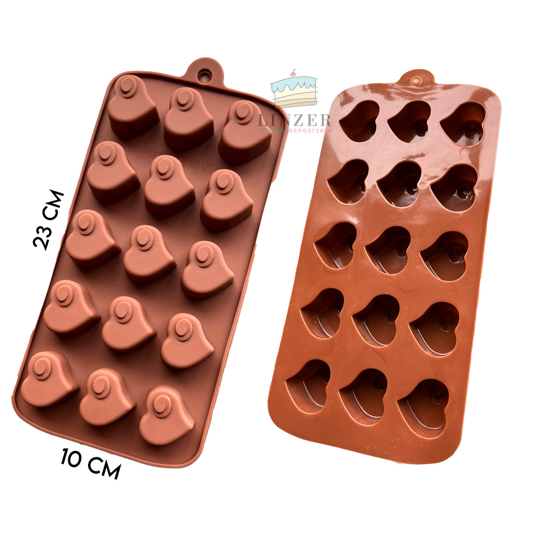 Molde chocolate sweetheart