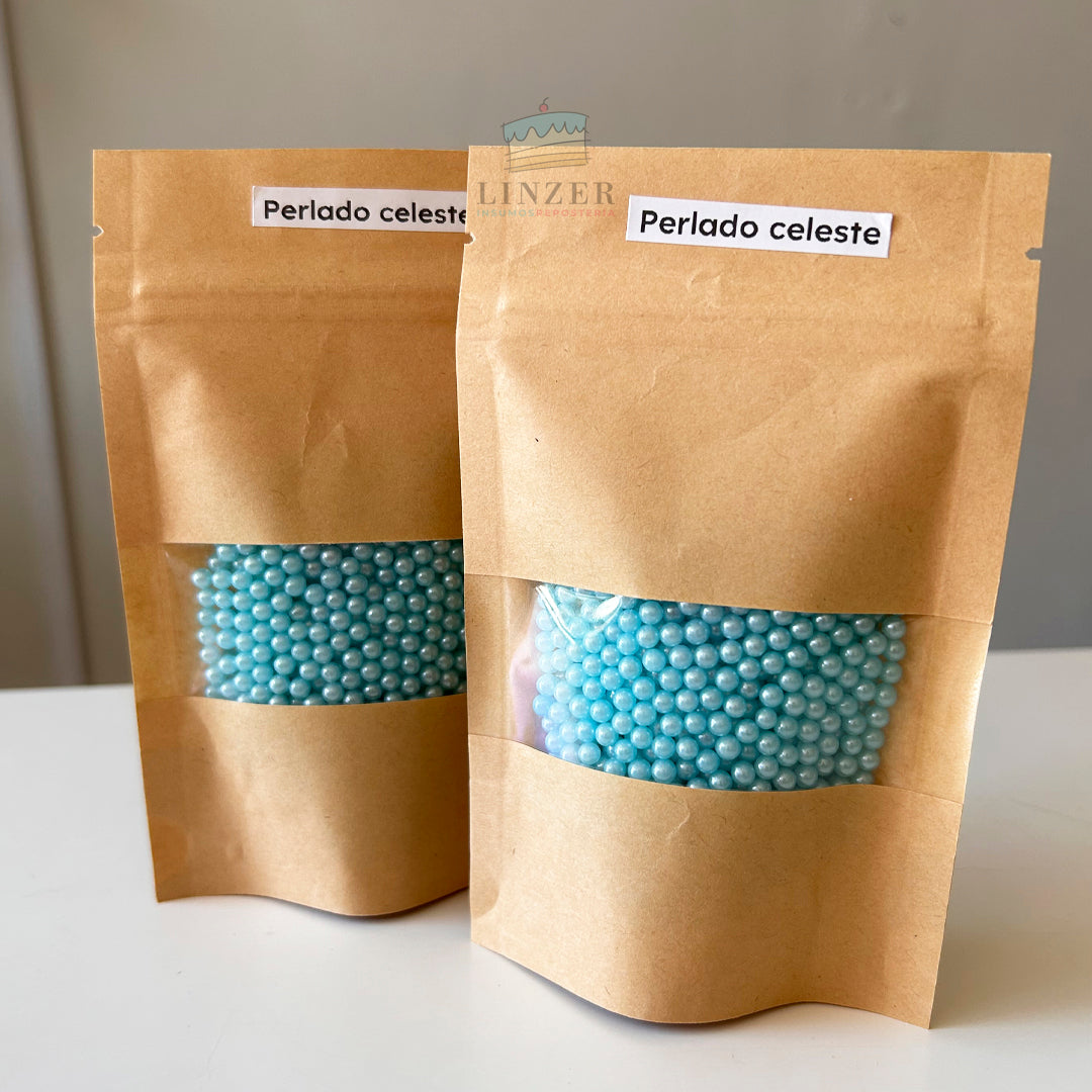 Sprinkles perlados celeste