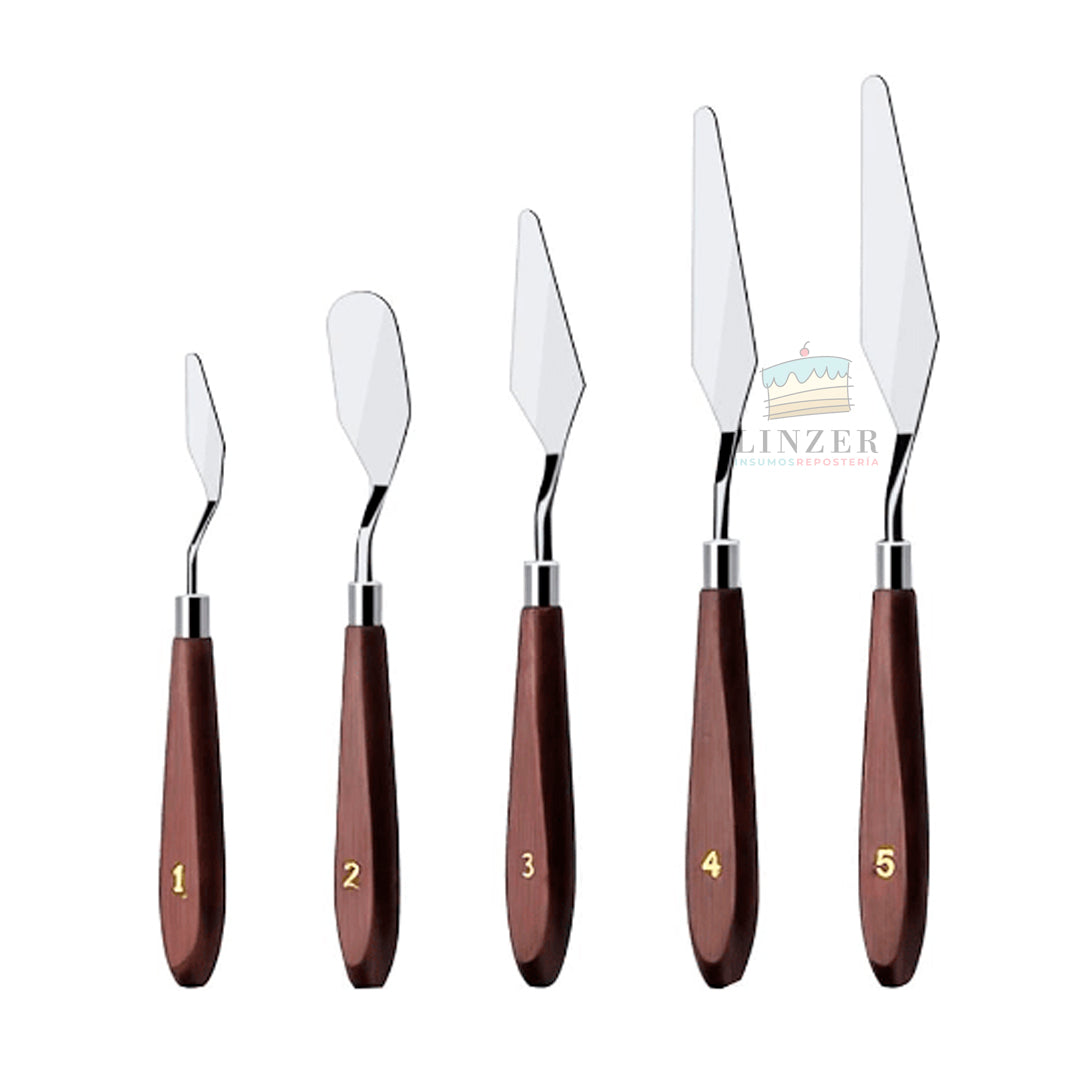 Set de espatulas para modelado