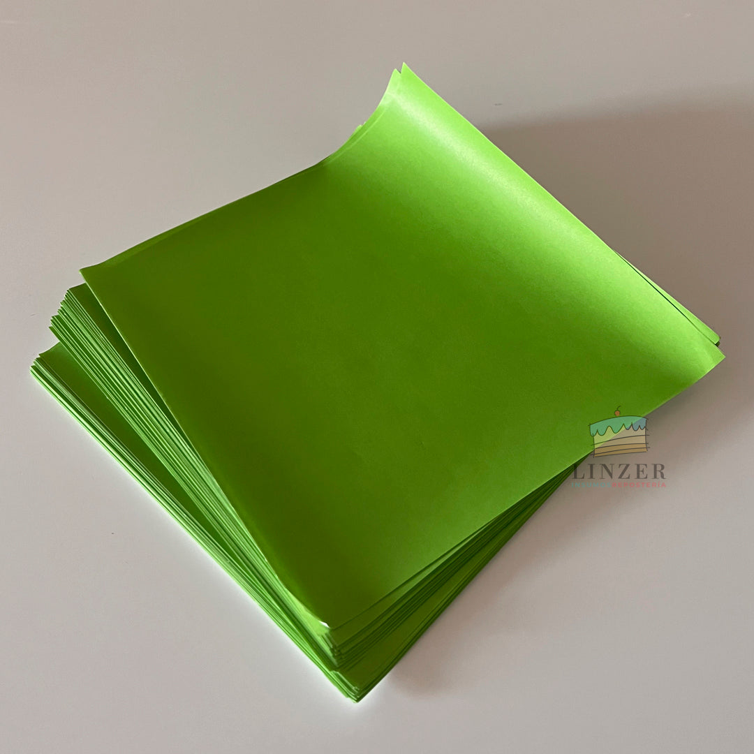 Papel Cerecinado para Alfajores 15x15 cm