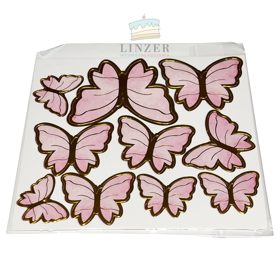 Pack de 10 Mariposas Decorativas