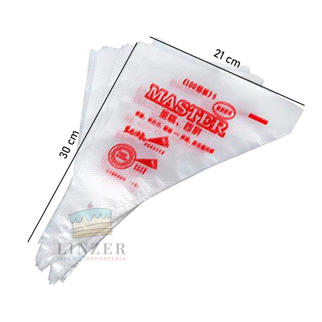 Mangas desechables M 100 unidades