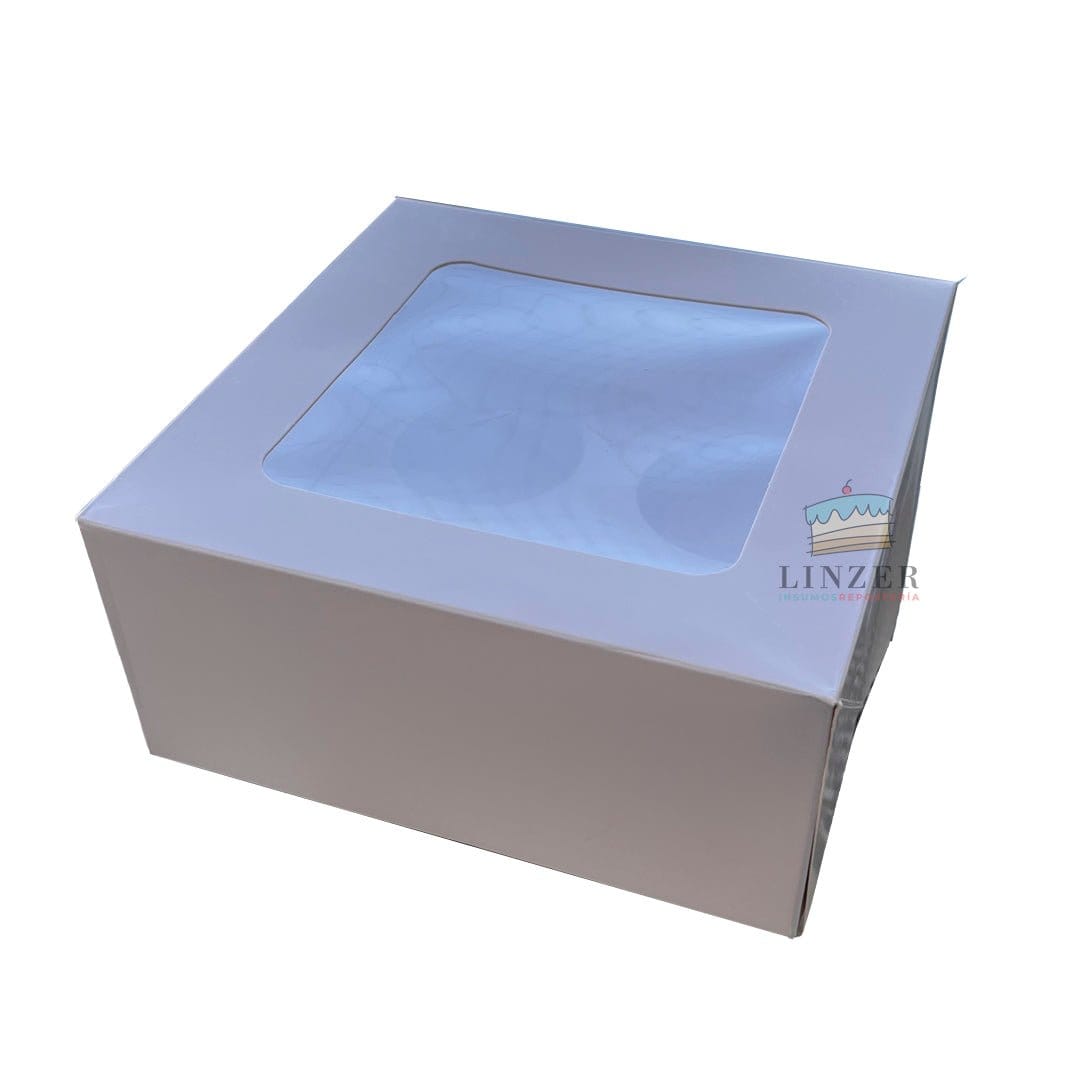 Caja para Cupcakes con Ventana - Linzer insumos reposteria