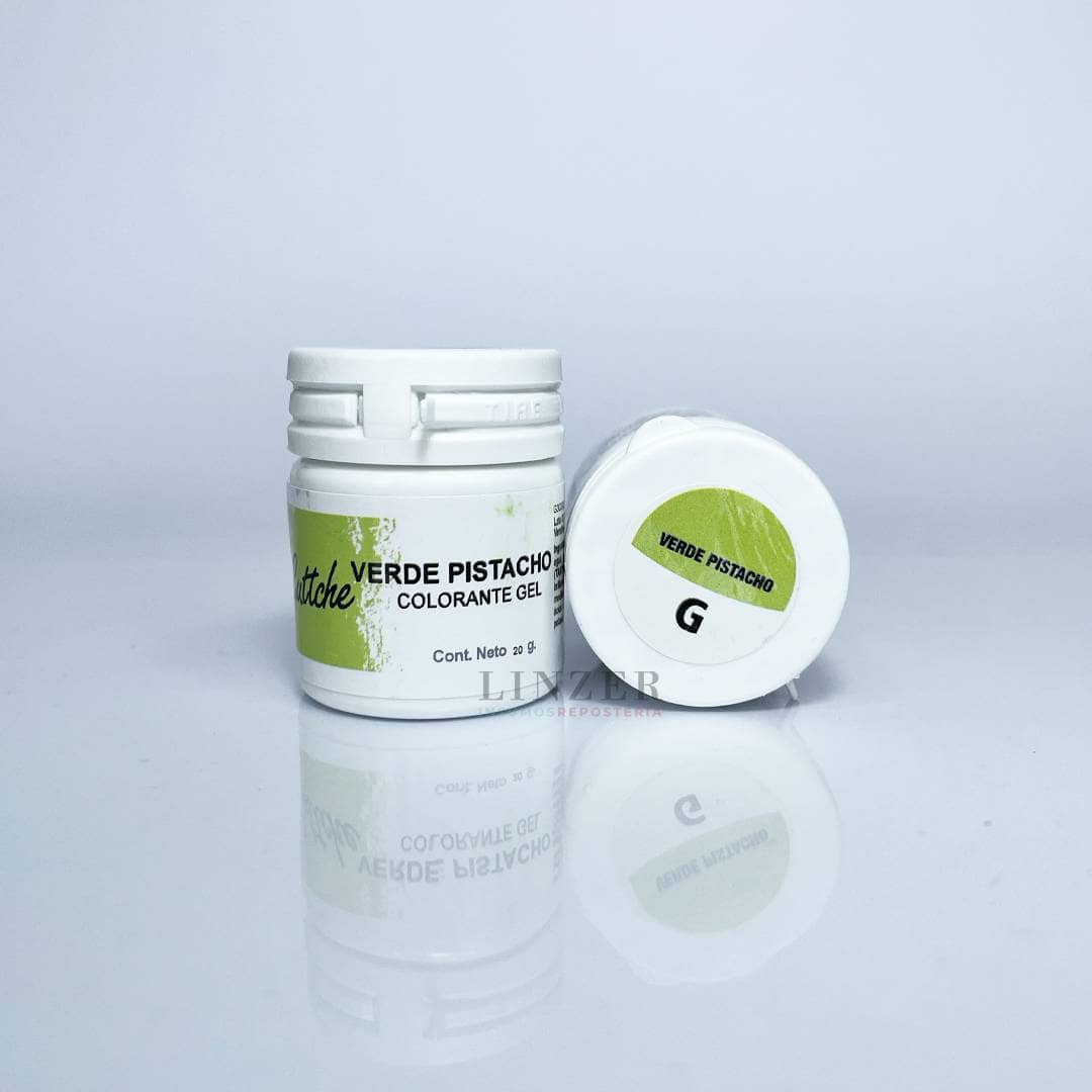 Colorante en gel Verde pistacho - Linzer insumos reposteria