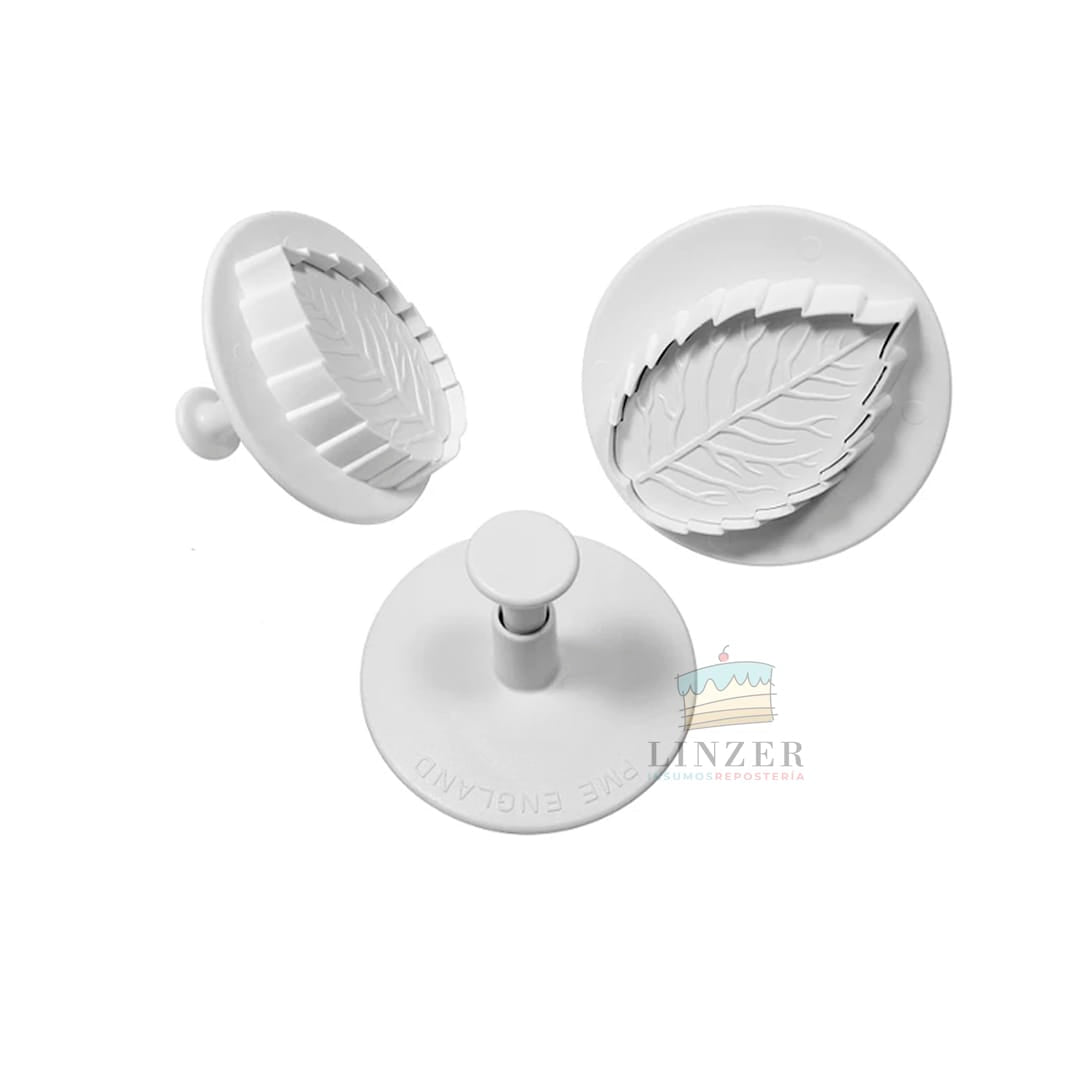 Cortador de hojas para fondant - Linzer insumos reposteria