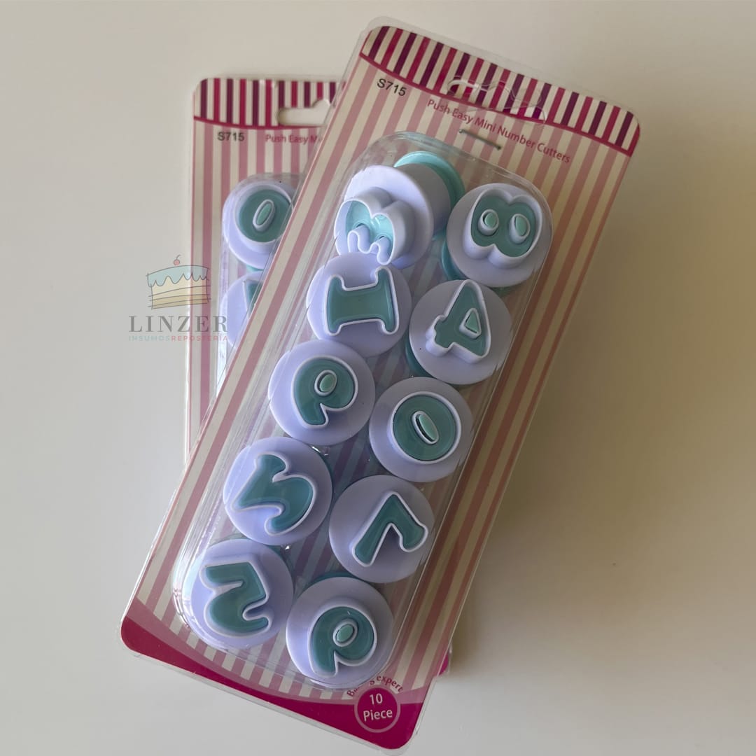 Cortador de números con expulsor - Linzer insumos reposteria