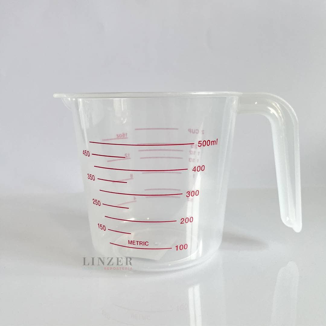 Jarro medidor para líquidos de 500 ml - Linzer insumos reposteria