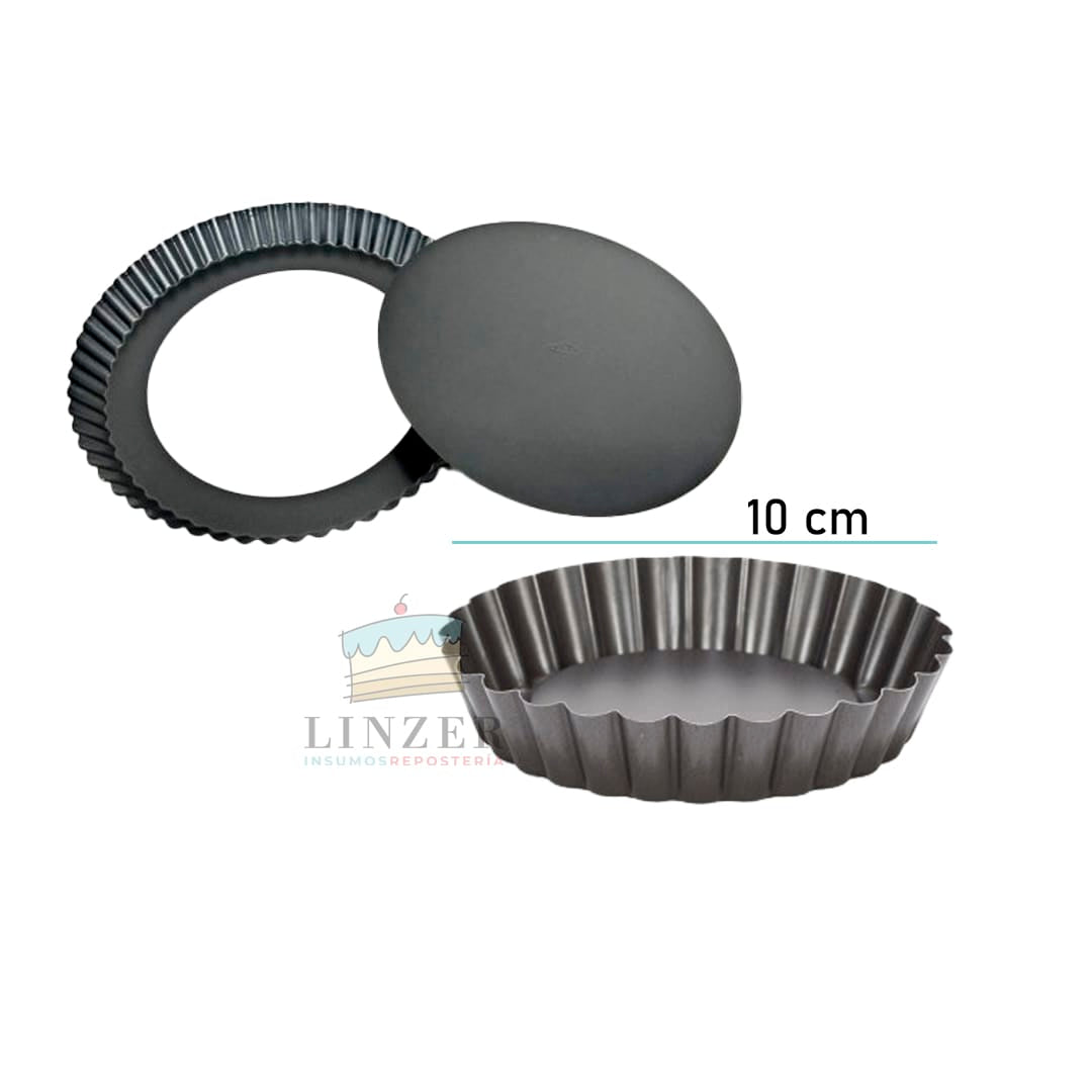 Molde tartaleta 10 cm - Linzer insumos reposteria
