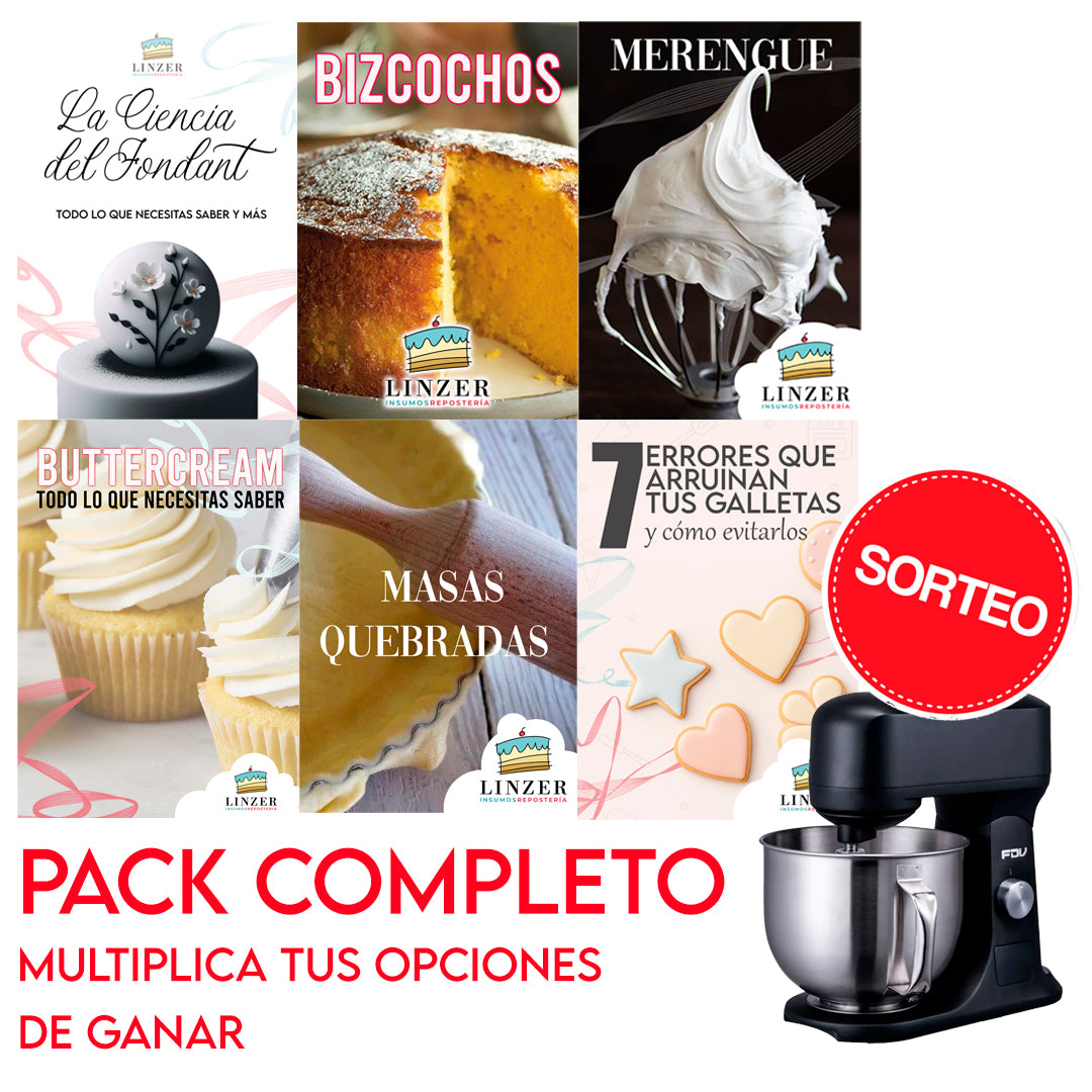 Ebook´s pack completo (6 tickets de participación)