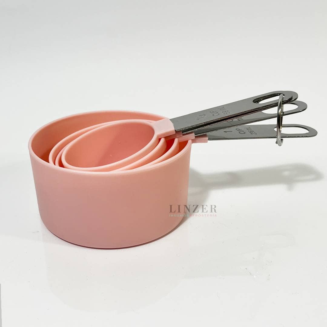 Set de 8 Tazas y Cucharadas Medidoras - Linzer insumos reposteria
