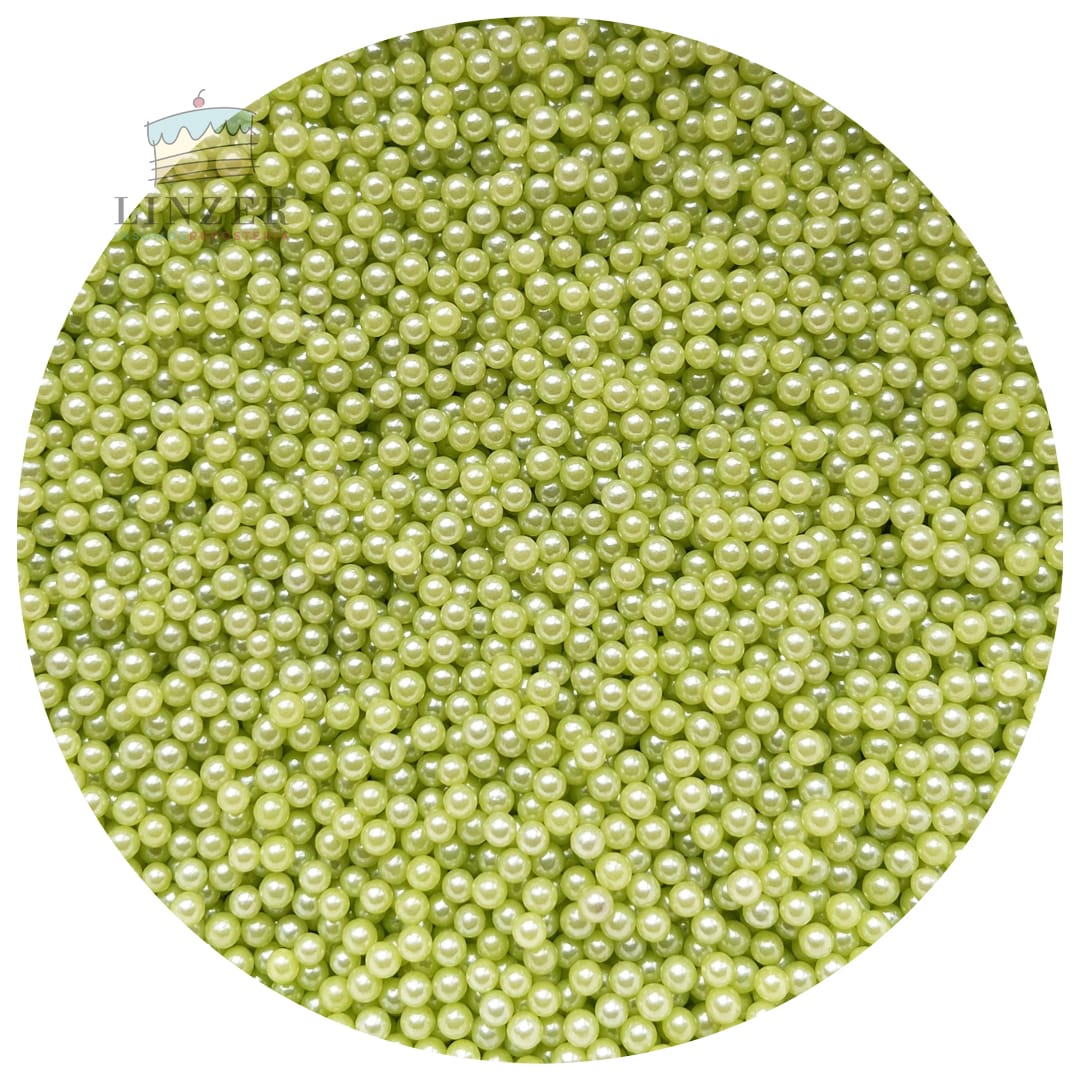 Sprinkles Perlado verde - Linzer insumos reposteria