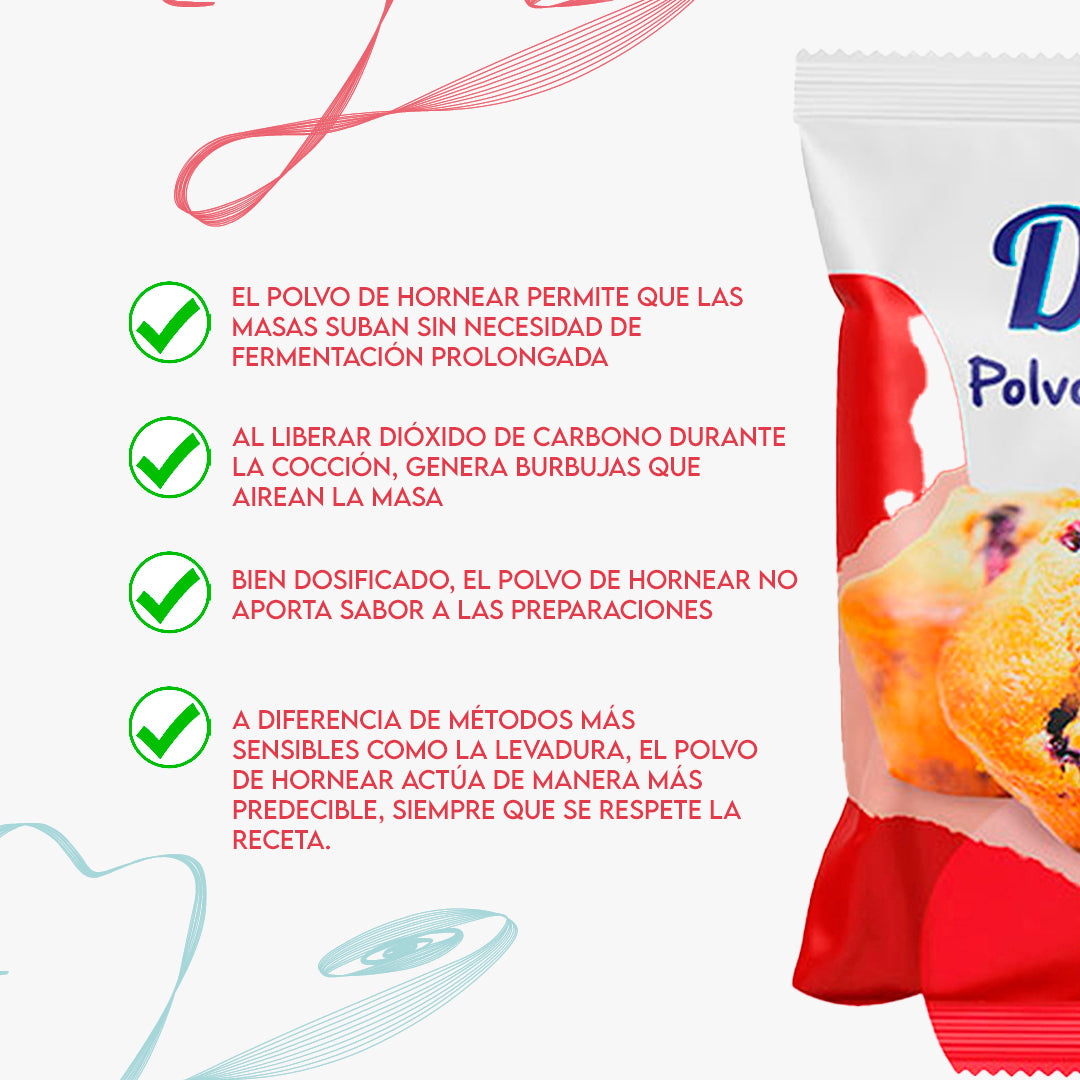 Polvo de Hornear DELICE 500g