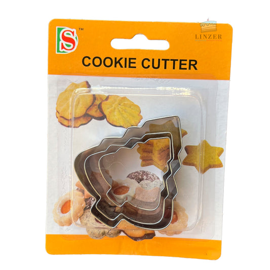 Set de Cortadores Árbol de Navidad (3 unidades)