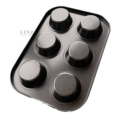 Base antiadherente para 6 Cupcakes