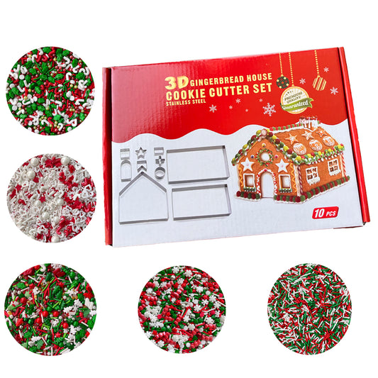 🎄 Pack Casita de Navidad + Sprinkles (Edición Limitada)