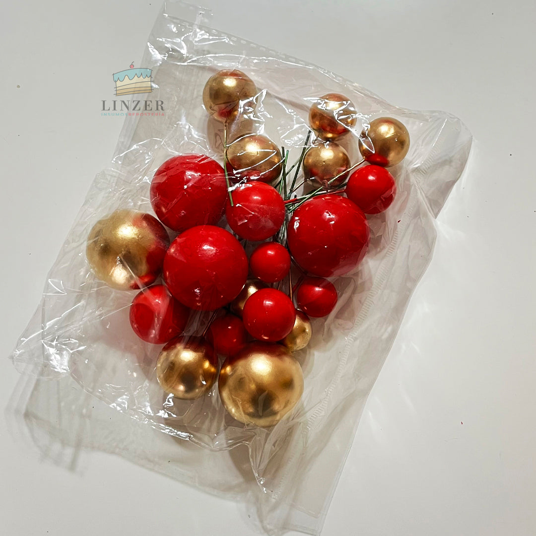 Esferas Navideñas - 20 unidades