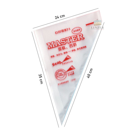 Mangas Pasteleras Desechables L - Pack 100 unidades