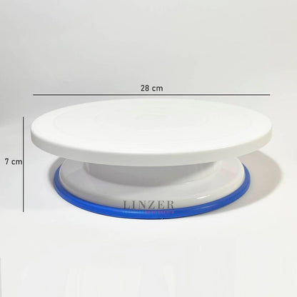 Bandeja Giratoria 28 cm Antideslizante - Linzer insumos reposteria 
