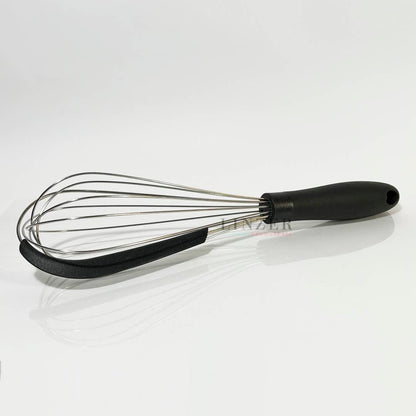 Batidor manual con raspador de silicona - Linzer insumos reposteria