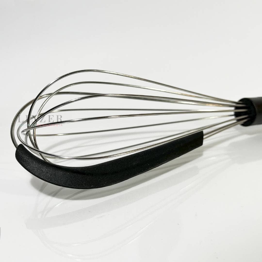 Batidor manual con raspador de silicona - Linzer insumos reposteria
