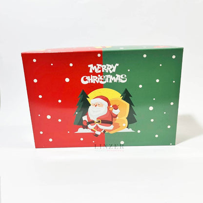 Caja Navideña para 6 Cupcakes - Pack x5 - Linzer insumos reposteria 
