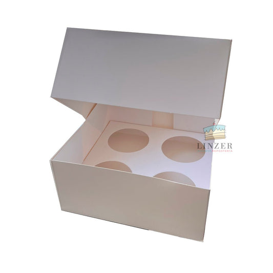 Caja para Cupcakes con Ventana