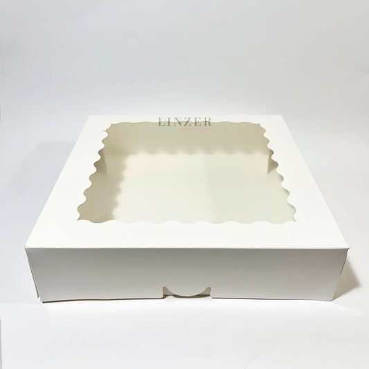 Caja para Pie de Limón y tartas 25 cm - Linzer insumos reposteria 