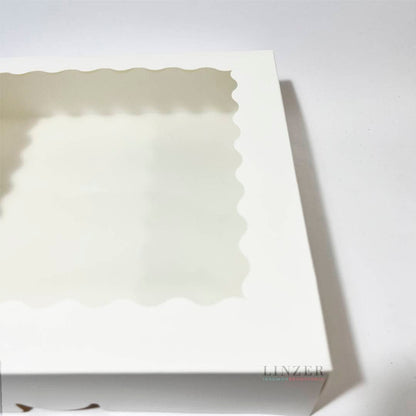 Caja para Pie de Limón y tartas 25 cm - Linzer insumos reposteria 