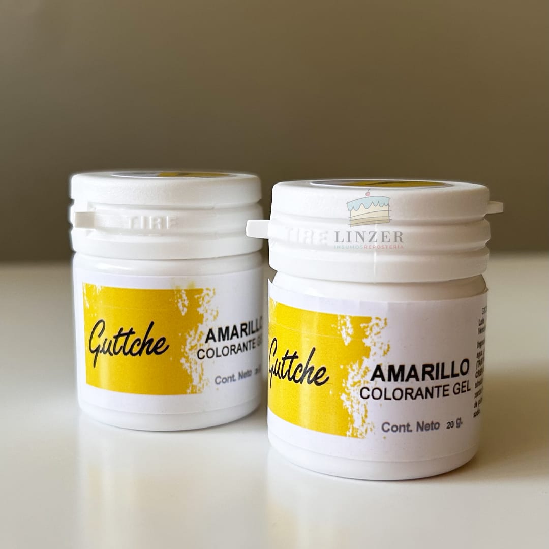 Colorante en gel Amarillo - Linzer insumos reposteria 