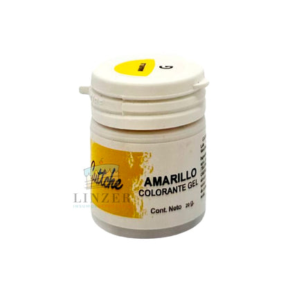 Colorante en gel Amarillo - Linzer insumos reposteria 