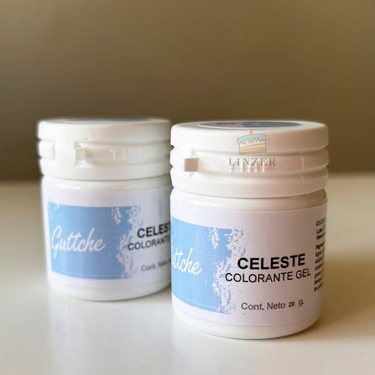 Colorante en gel Celeste - Linzer insumos reposteria 