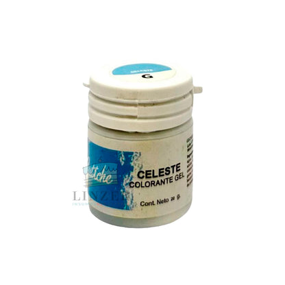 Colorante en gel Celeste - Linzer insumos reposteria 