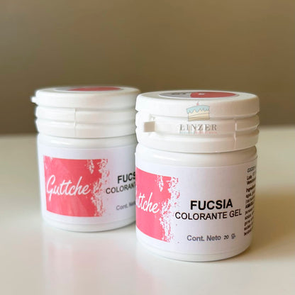 Colorante en gel Fucsia - Linzer insumos reposteria 