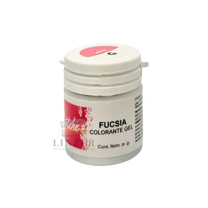 Colorante en gel Fucsia - Linzer insumos reposteria 