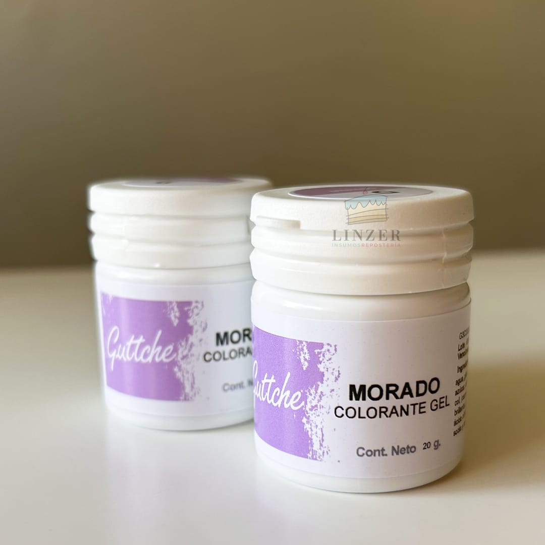 Colorante en gel Morado - Linzer insumos reposteria 