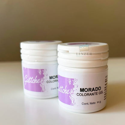 Colorante en gel Morado - Linzer insumos reposteria 