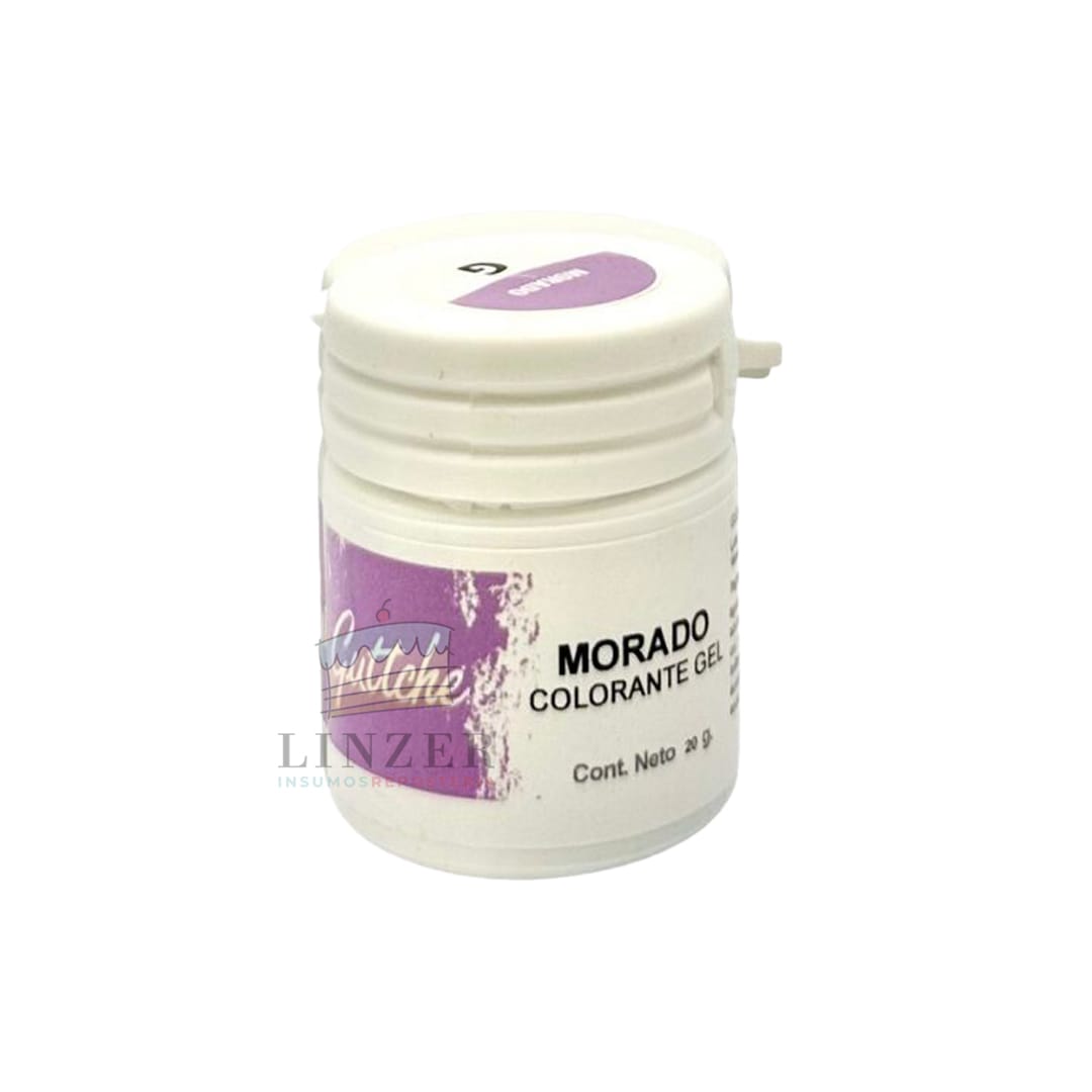 Colorante en gel Morado - Linzer insumos reposteria 