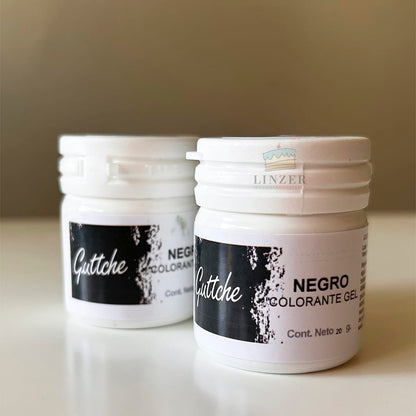 Colorante en gel Negro - Linzer insumos reposteria 