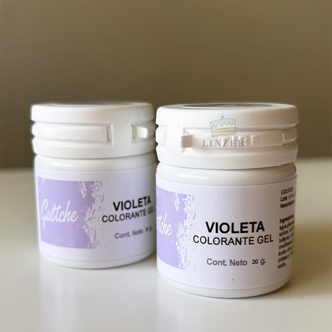 Colorante en gel Violeta - Linzer insumos reposteria 
