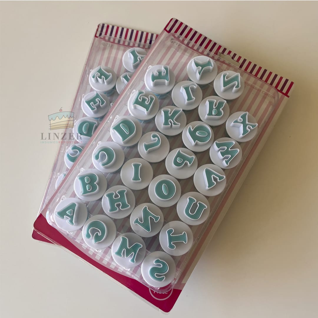 Cortador de letras con expulsor - Linzer insumos reposteria 