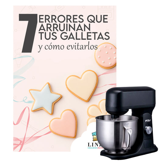 Ebook 7 errores en tus galletas  (1 ticket de participación)