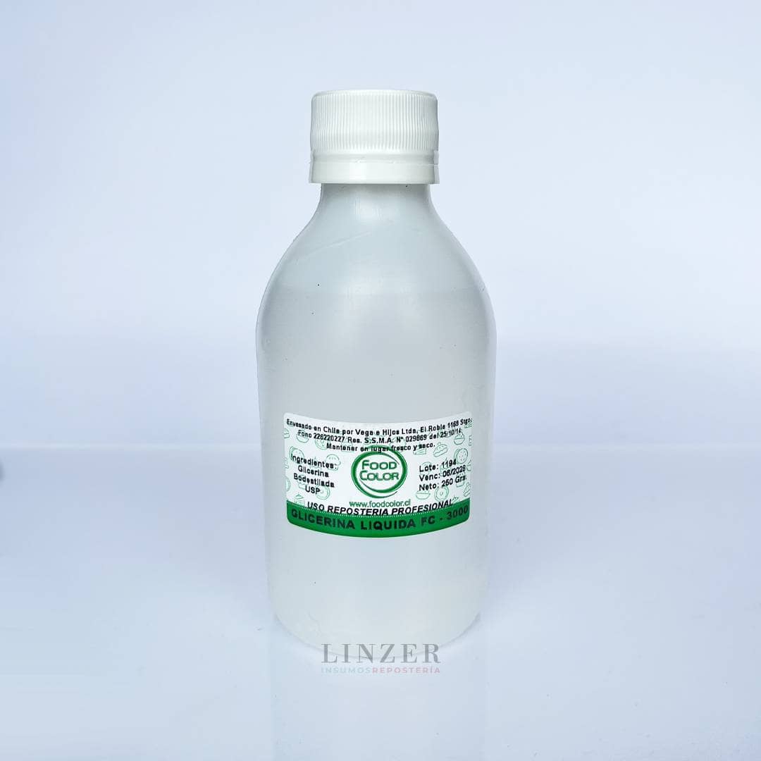 Glicerina 250 cc. - Linzer insumos reposteria 
